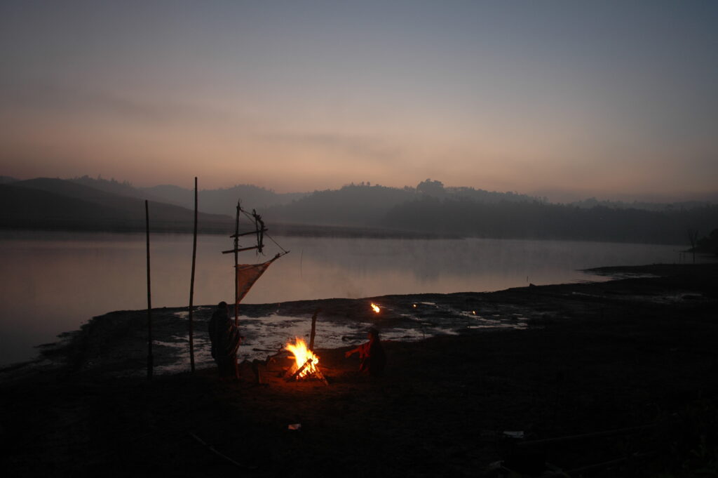 Wayanad Sightseeing Packages 4 Evening campfire experience at Wayanad Lakeshore Resort surrounded by nature