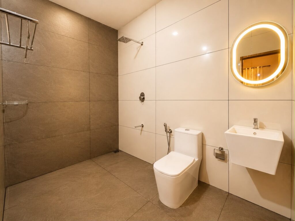 Bathroom/Toilet one of family villa wayand